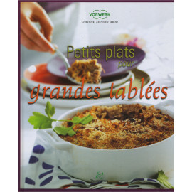 LIVRE "Petits plats pour grandes tablées"